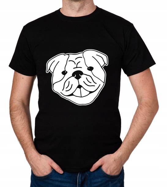 

koszulka Buldog Angielski Bulldog Pies Dog