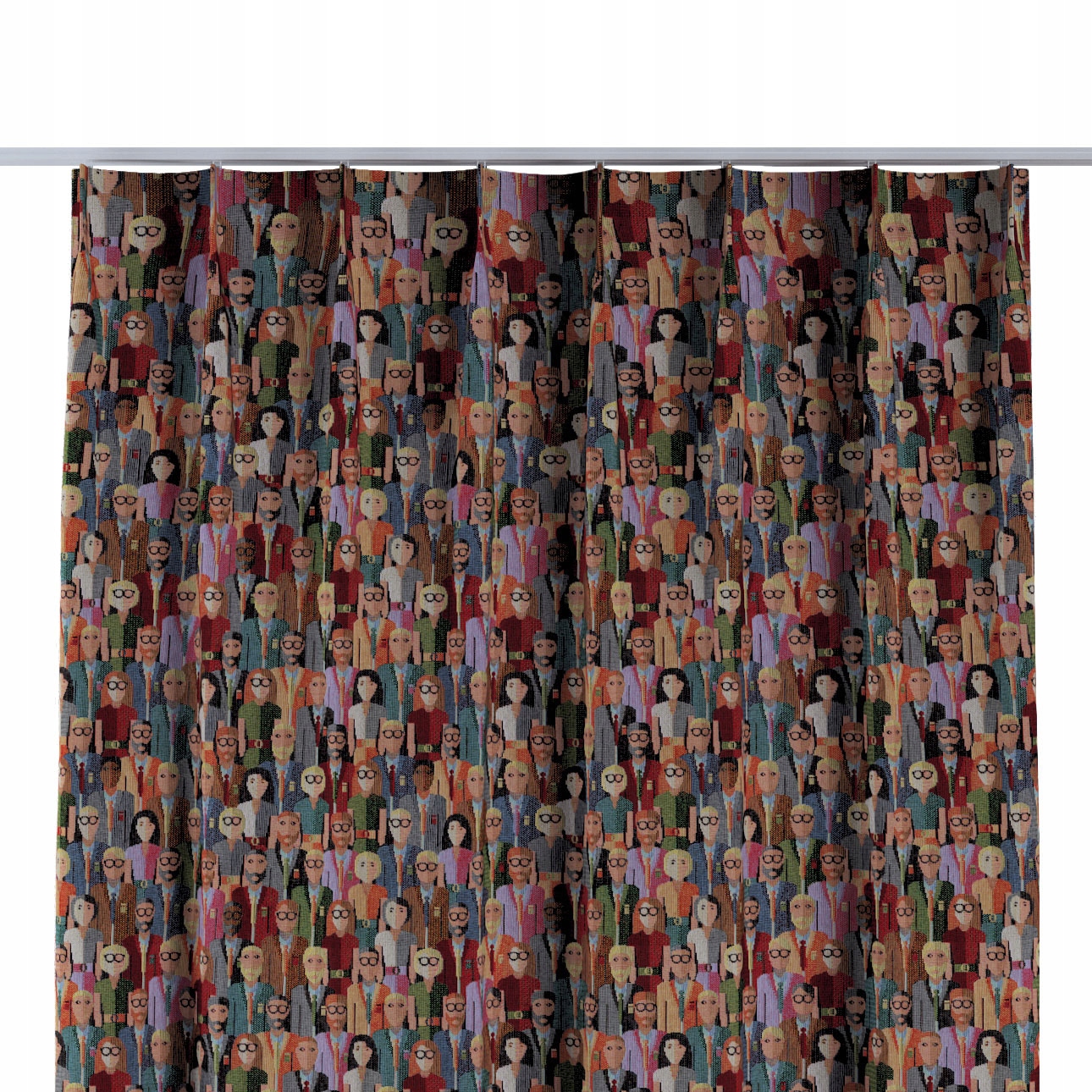 Dekoria Závěs na jednoduchých flex hácích 130 x 245 cm