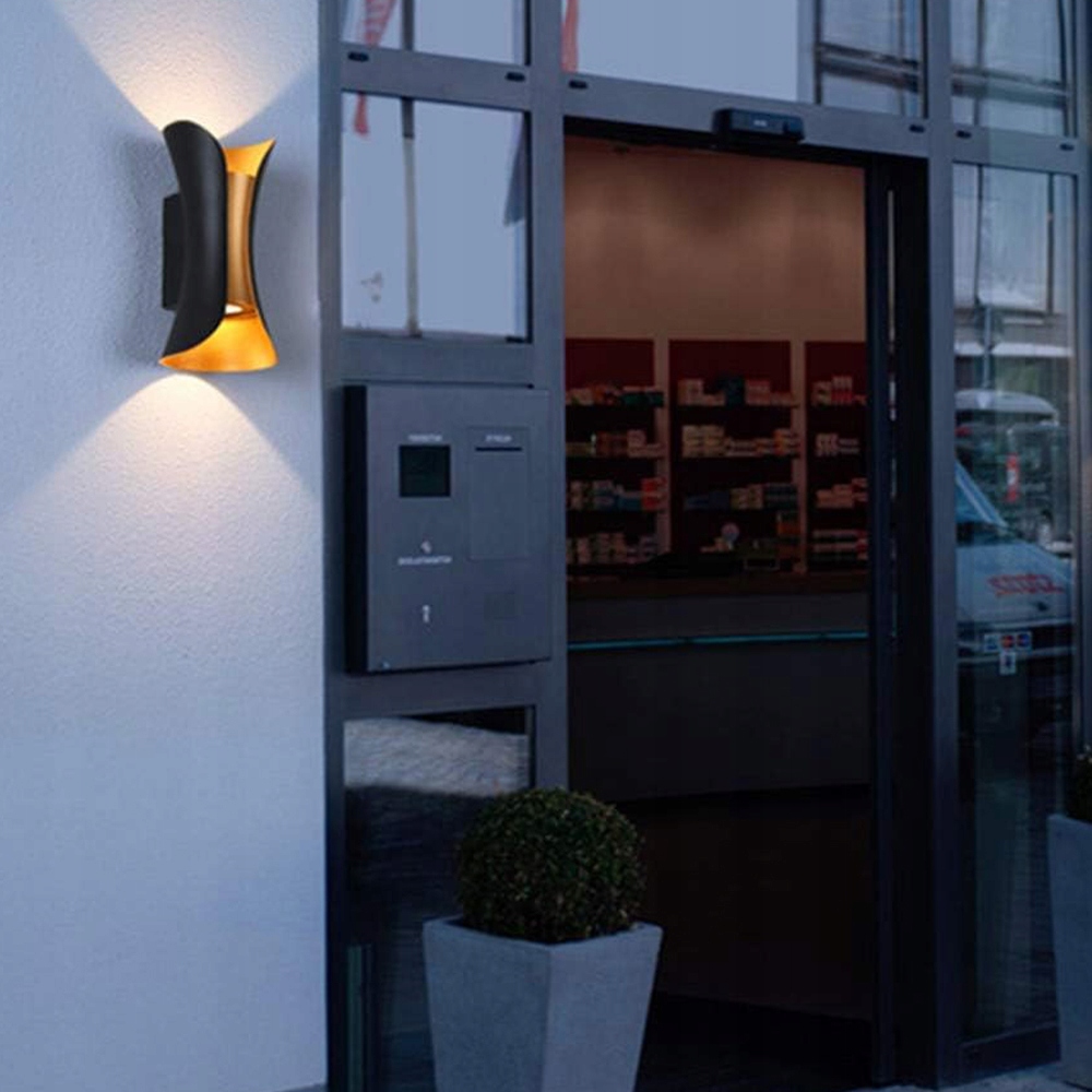 LAMPA ŚCIENNA SALON KORYTARZ SYPIALNI KINKIET LED LAMPKA NOCNA DEKORACYJNY Szerokość produktu 10 cm