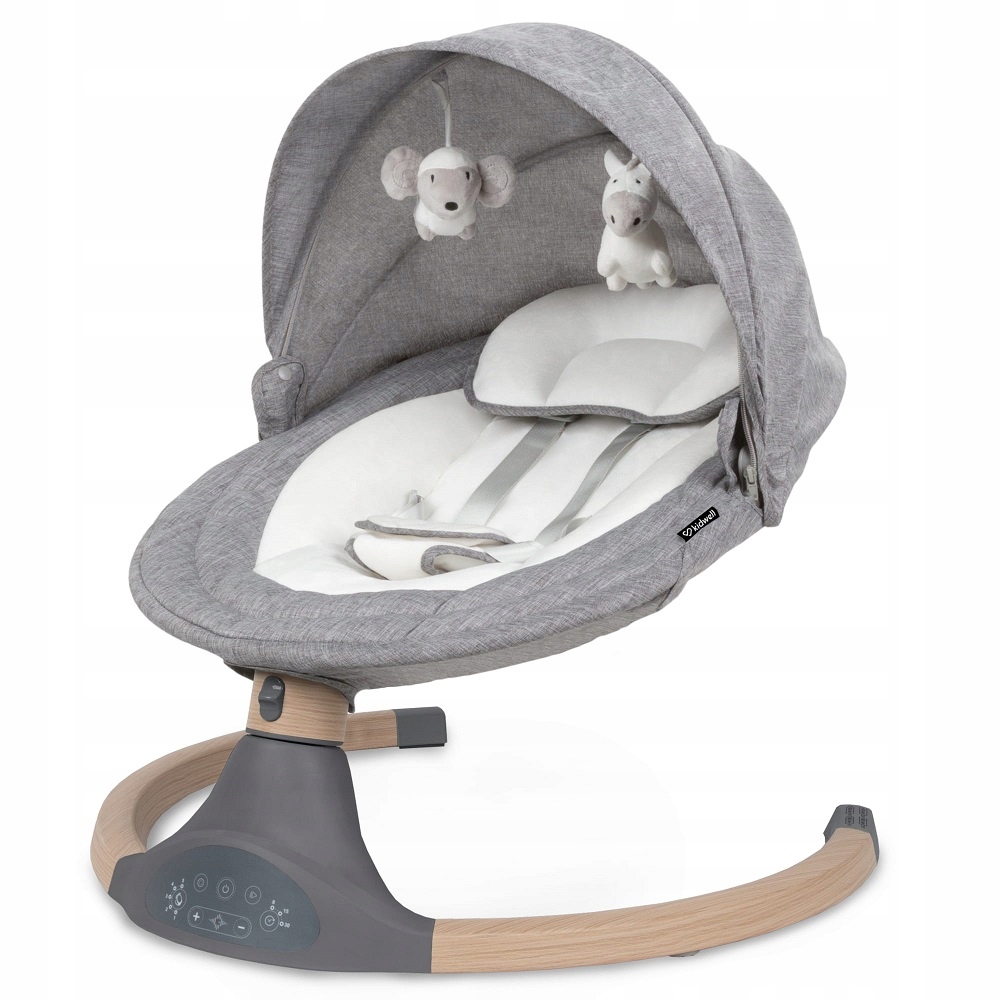 LEŻACZEK BUJACZEK ELEKTRYCZNY + PILOT KIDWELL LUXI 2w1 MELANGE WOODEN Kod producenta BUELLUX01A3