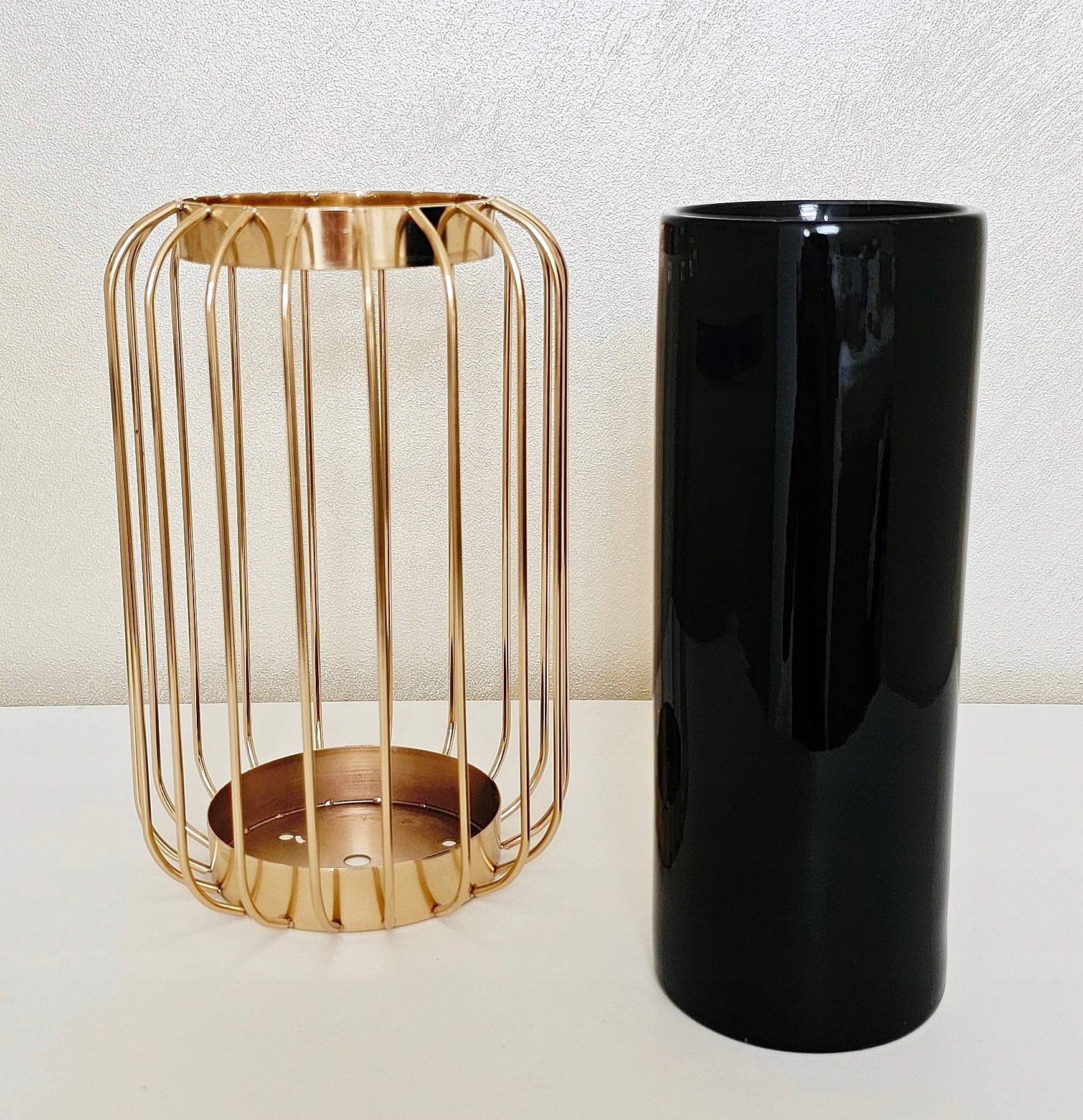 OSŁONKA FLAKON WAZON SZKLANY DONICZKA DONICA 27cm Materiał wykonania ceramika