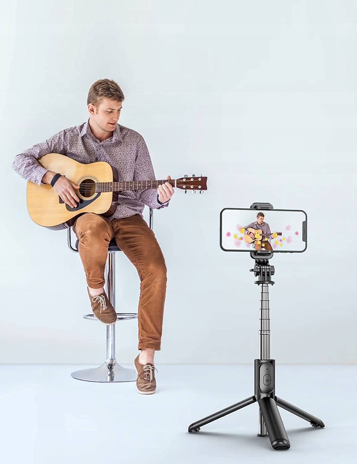 KIJEK DO SELFIE TRIPOD STATYW PILOT BLUETOOTH Marka Meteor