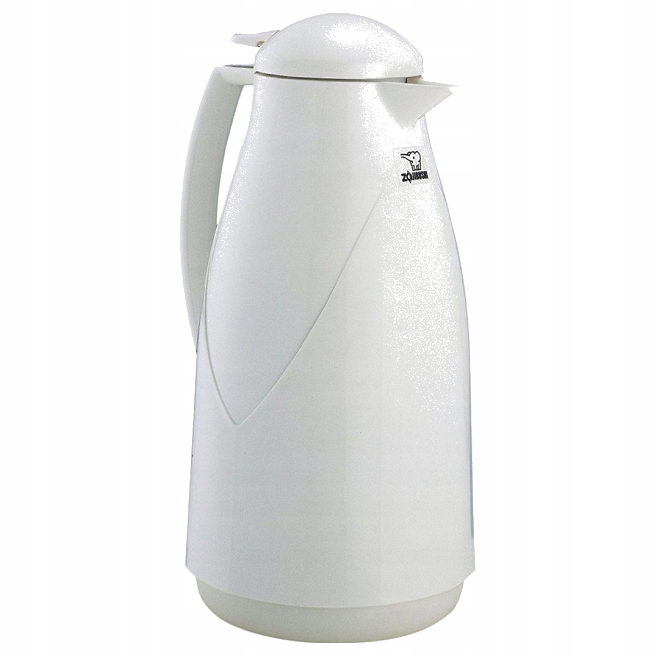 Sklenená vákuová termoska Zojirushi AG-KB10-WB 1 l biela kanvica na čaj