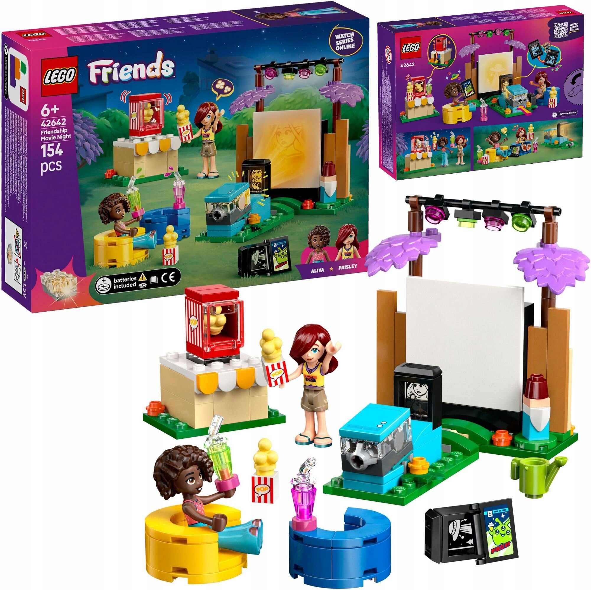 LEGO Friends 42642 Maraton filmowy przyjaciółek + KATALOG LEGO PDF