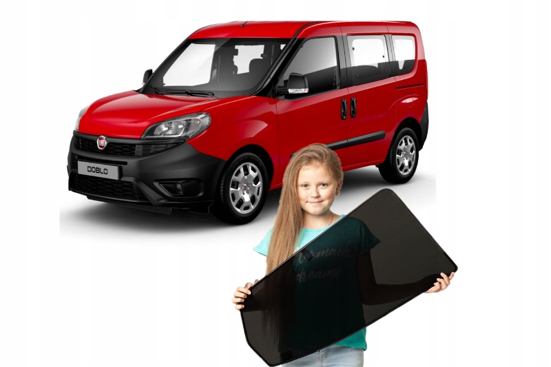 Záclony Určené Na Míru Pro Fiat Doblo II 2