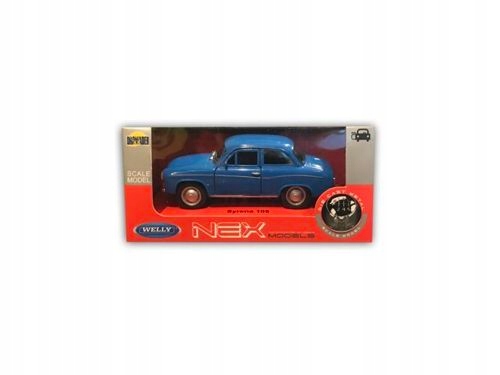 

Syrena 105 Niebieska Metalowy Model 1:34 Welly