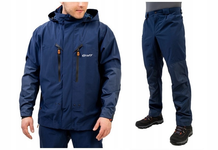 Graff Komplet Wodoodporny Kurtka Spodnie 606+706-b roz. 2XL