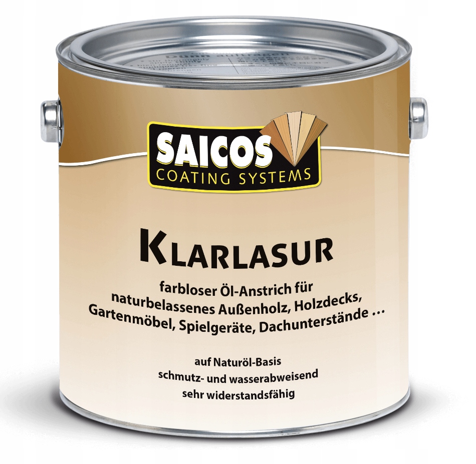 Saicos Olejová lazura na dřevo Bezbarvá 0111 0,75