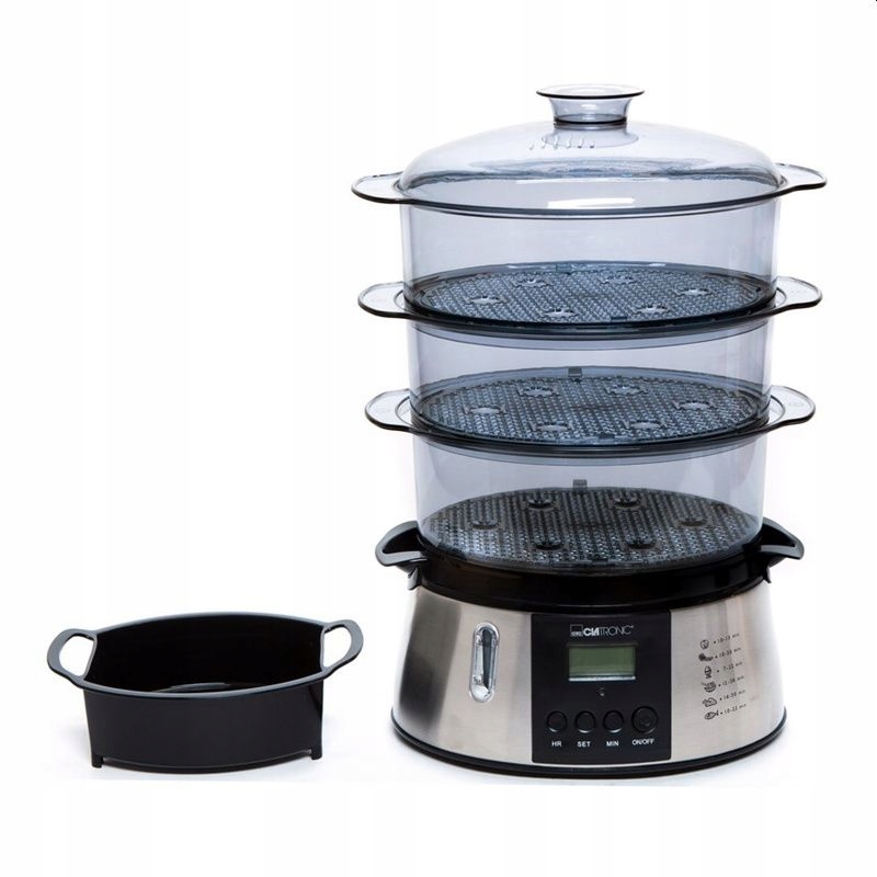 PAROWAR GOTOWANIE PARĄ 3 POZIOMY CLATRONIC DG 3547 Model DG 3547 Inox