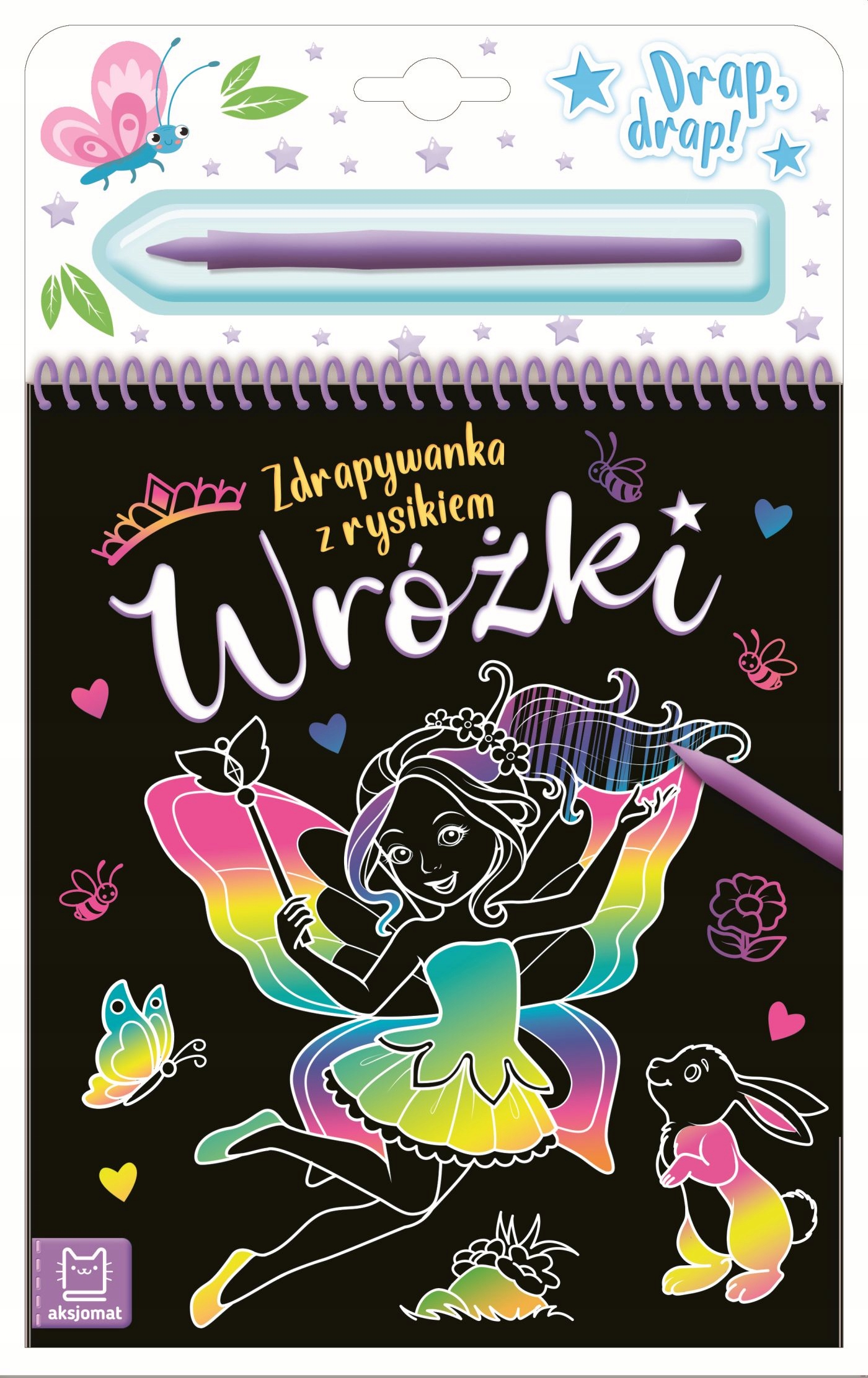 

Zdrapywanka z rysikiem Wróżki Wydrapywanka