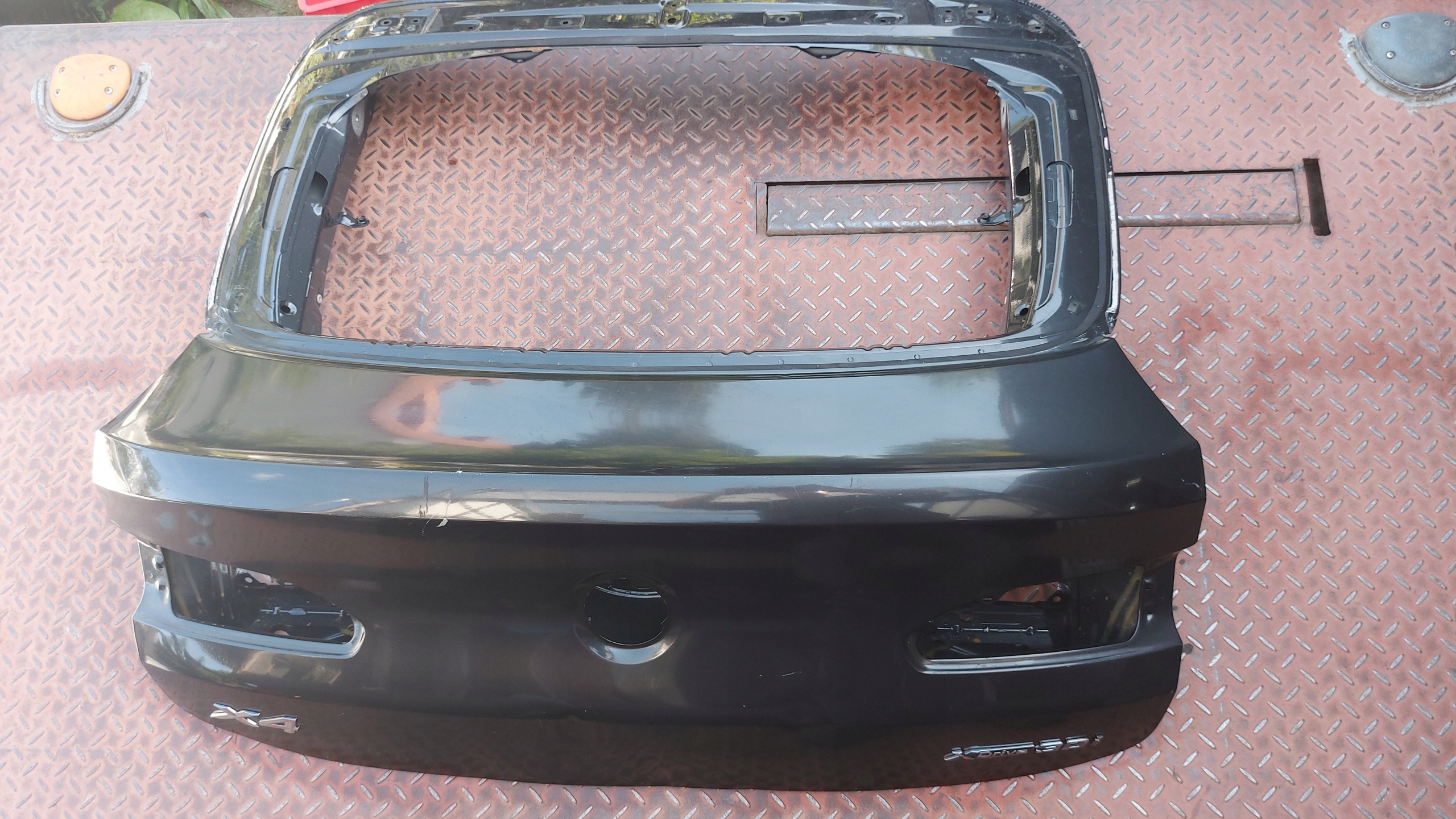 trunk door boot rear part rear BMW X4 G02