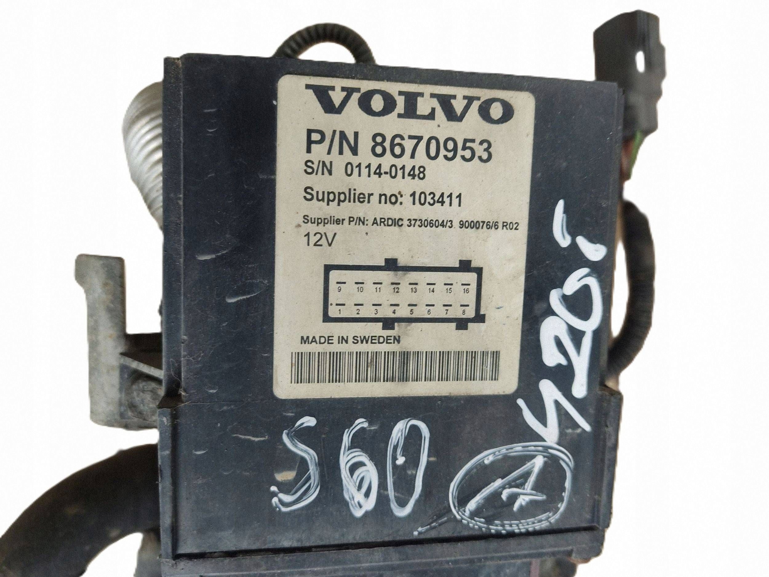 webasto (Webasto) Volvo S60 2001 2.4D