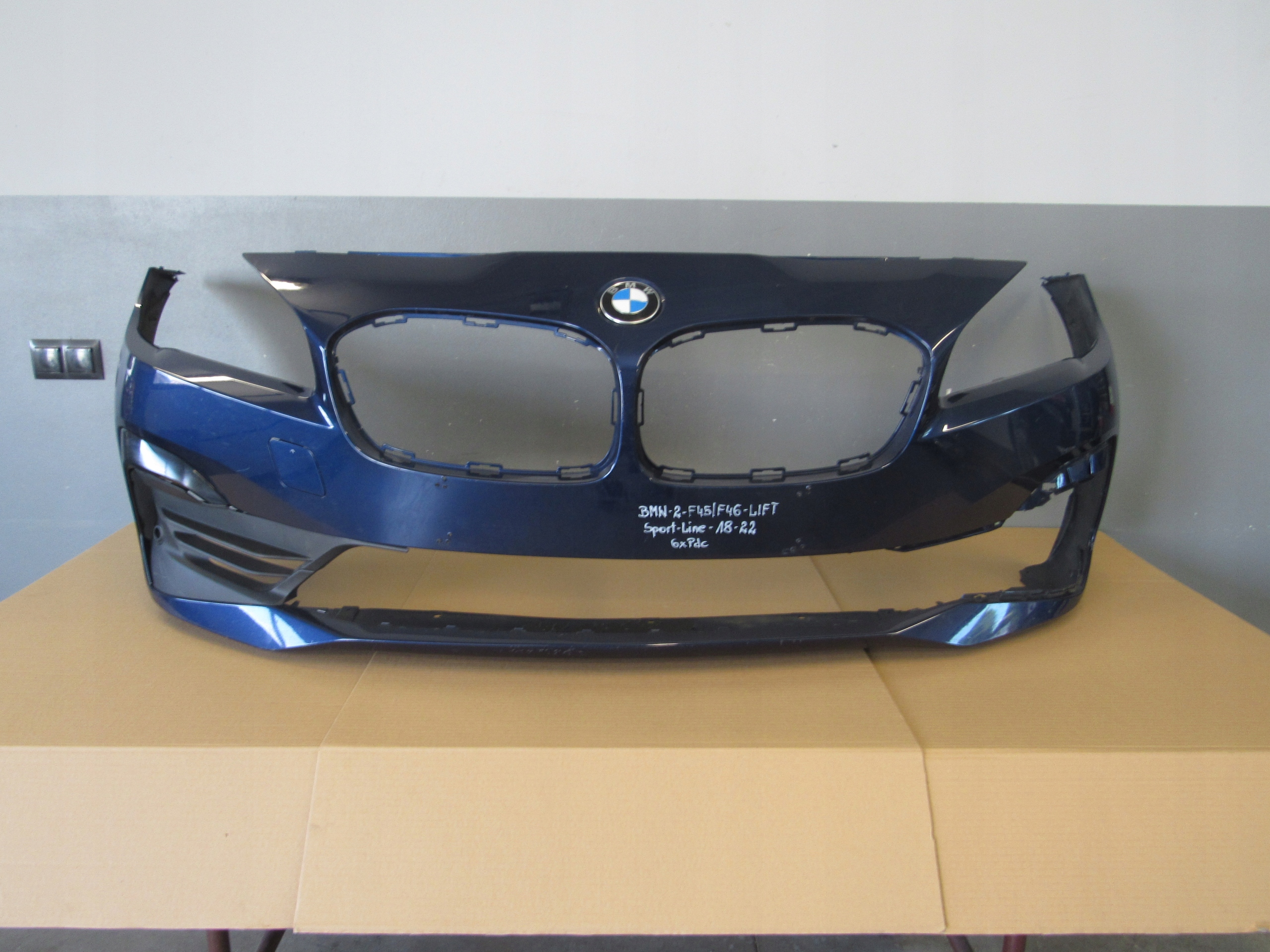 BMW F45 F46 LIFTING SPORT-LINE ZDERZAK PRZÓD