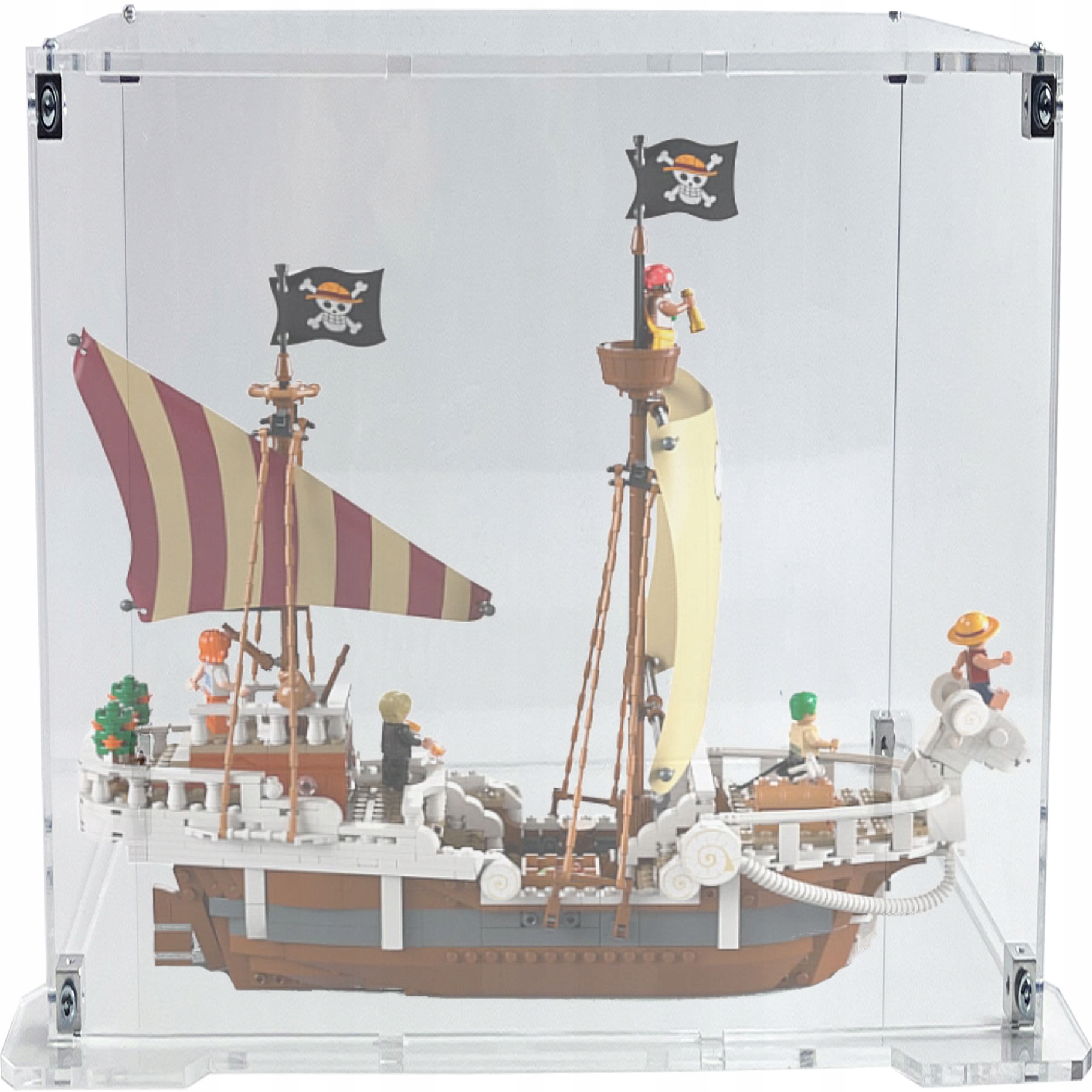 Vitrína s podstavcem pro stavebnici Lego 75639 Loď Going Merry