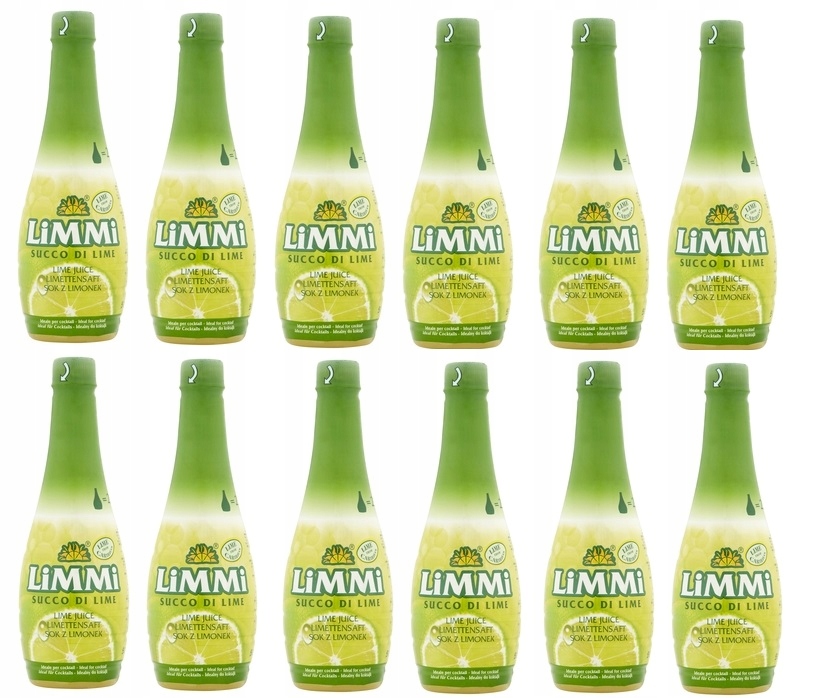 12x 500ml LIMMI sok z limonki 100% Zgrzewka