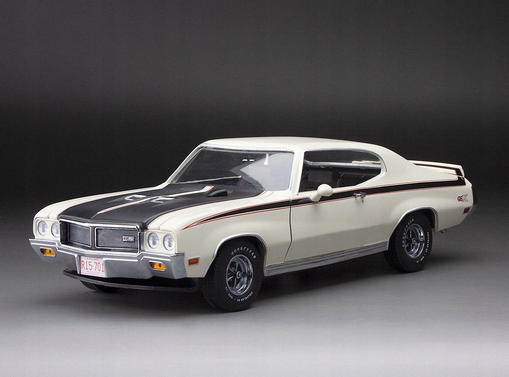 Sun Star 1970 Buick Gsx Bílá 1:18