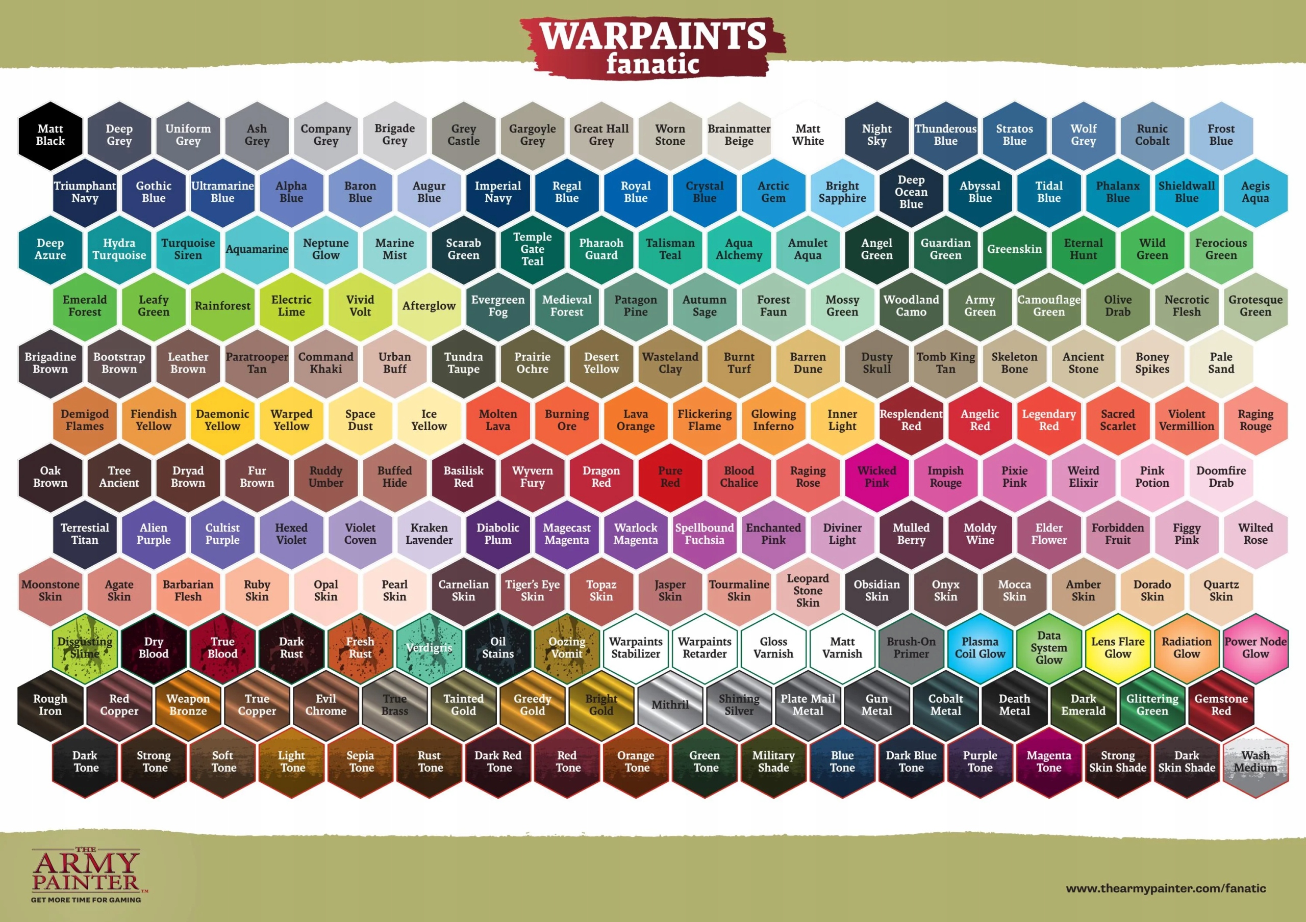 The Army Painter: Warpaints - Fanatic - Wash - Wash Medium NEW Producent The Army Painter