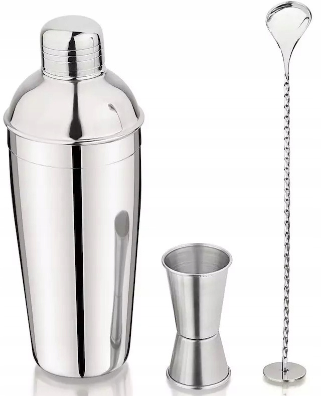 

Zestaw Barmański do Drinków Szejker Shaker 3 el.