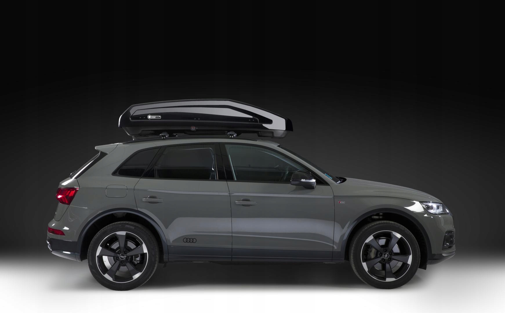 Bagażnik Box dachowy Modula EVO 470 czarny połysk Pojemność 470 l