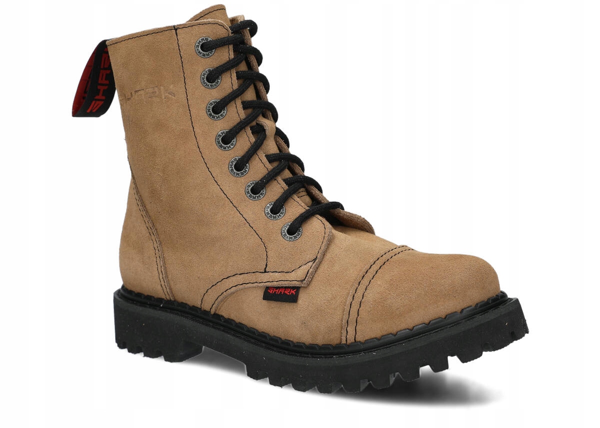 Shark Nagaba 8H Béžový Velur Lehké Kanady Dámské Velikost 38