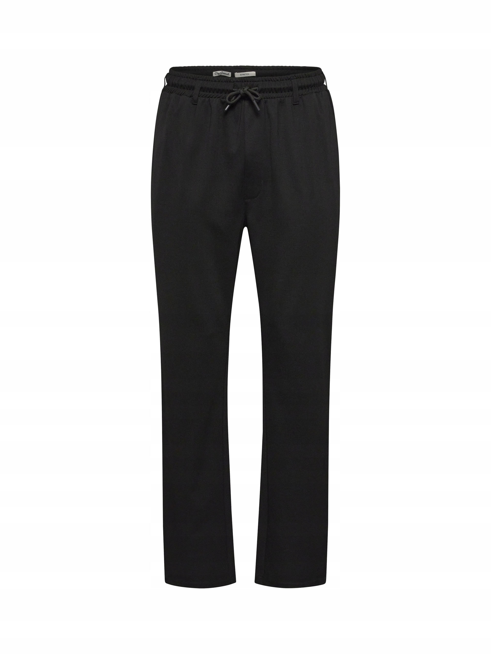 North 56°4 Elastické Chino Kalhoty S Gumičkou, Velké Velikosti, Černé 7XL