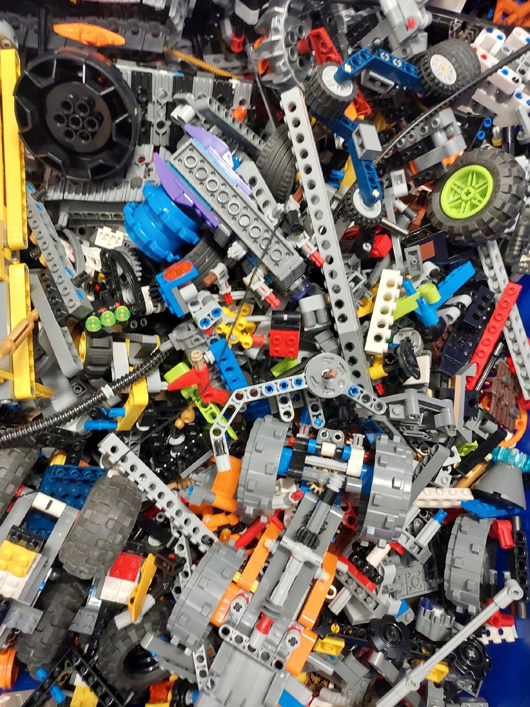 Klocki LEGO Technic MIX 400g - Oryginał Sortowane Elementy