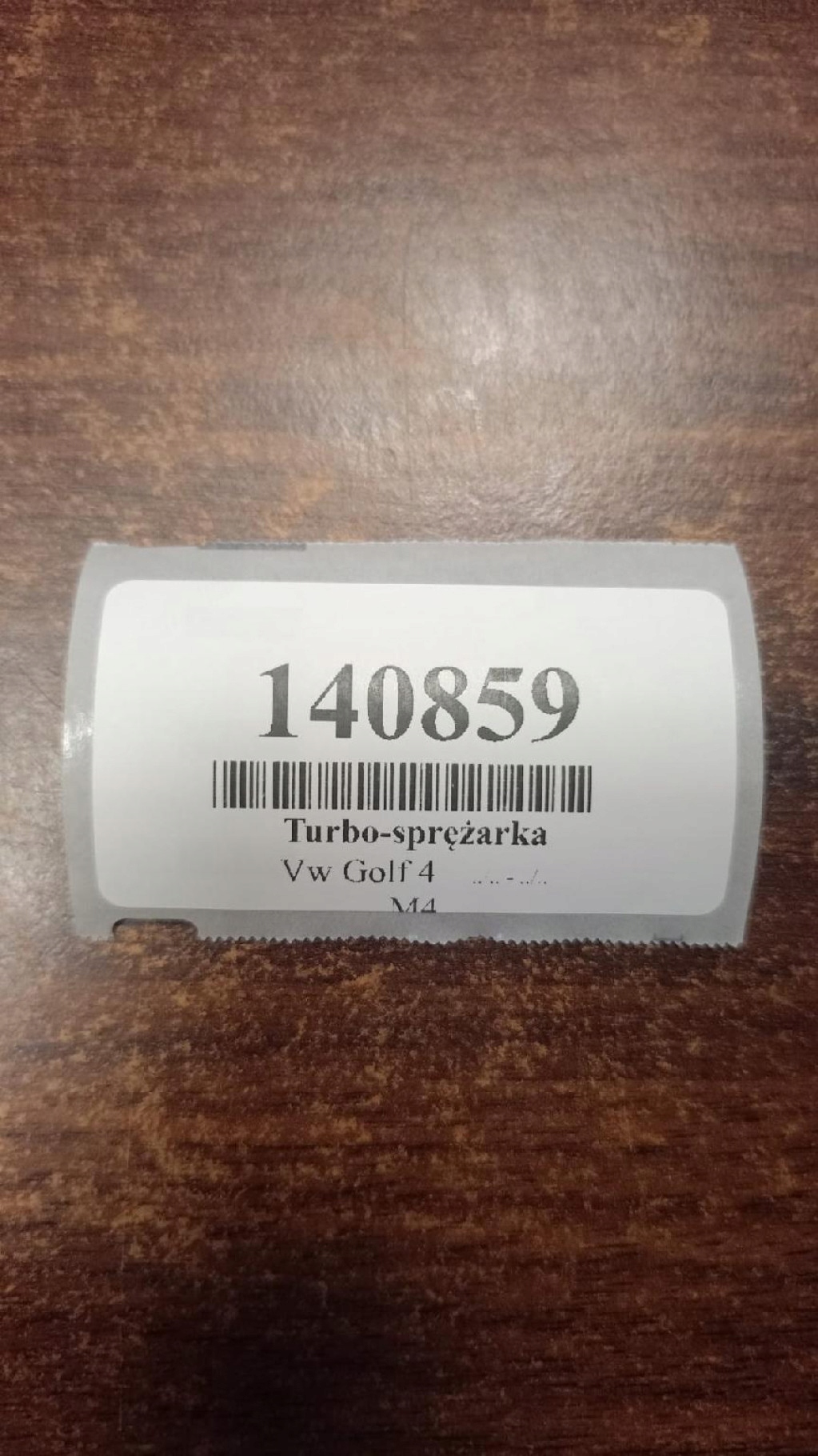 VW GOLF IV 1.9 TDI turbo 030253019A