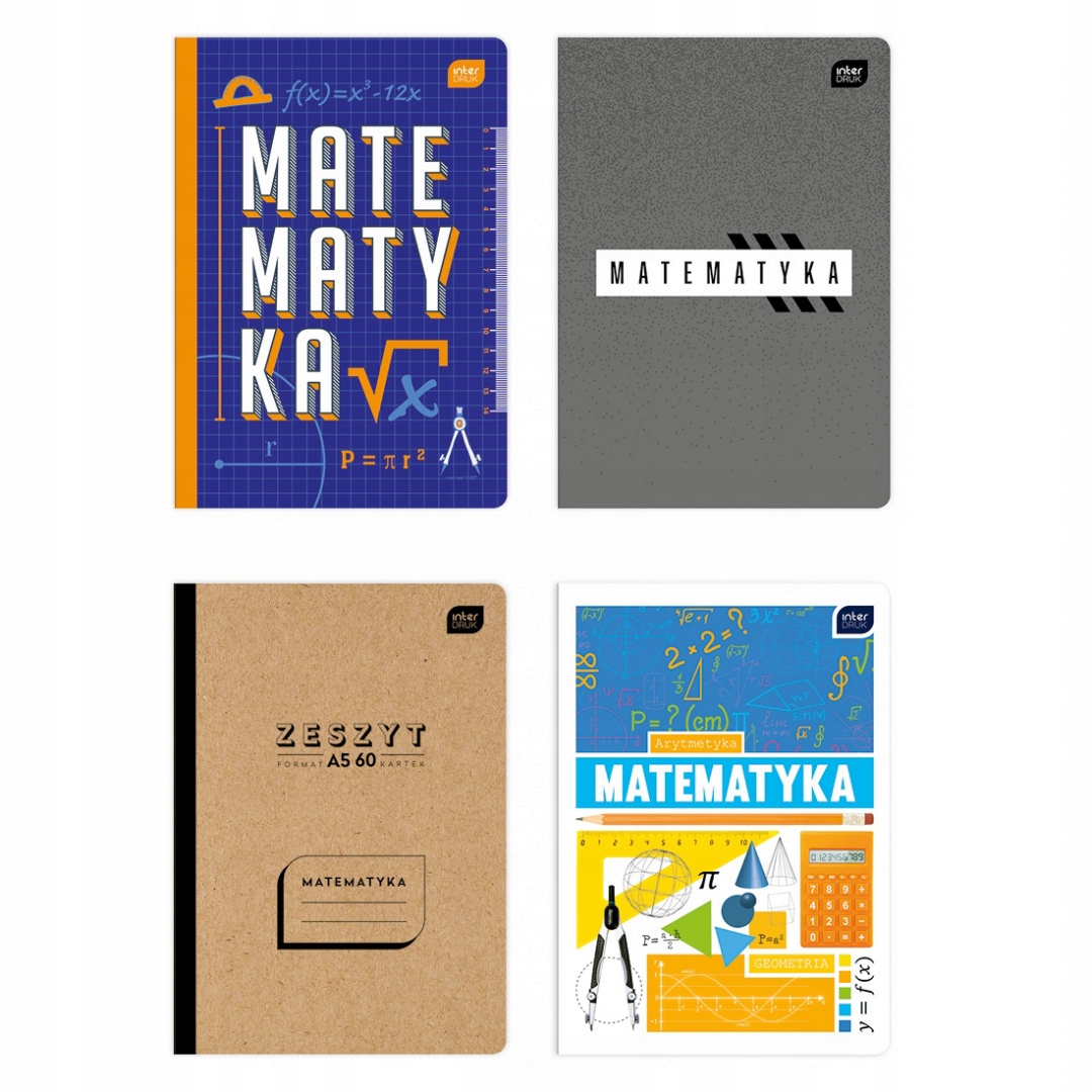 

Zeszyt A5 60 Kartek Kratka Do Matematyki