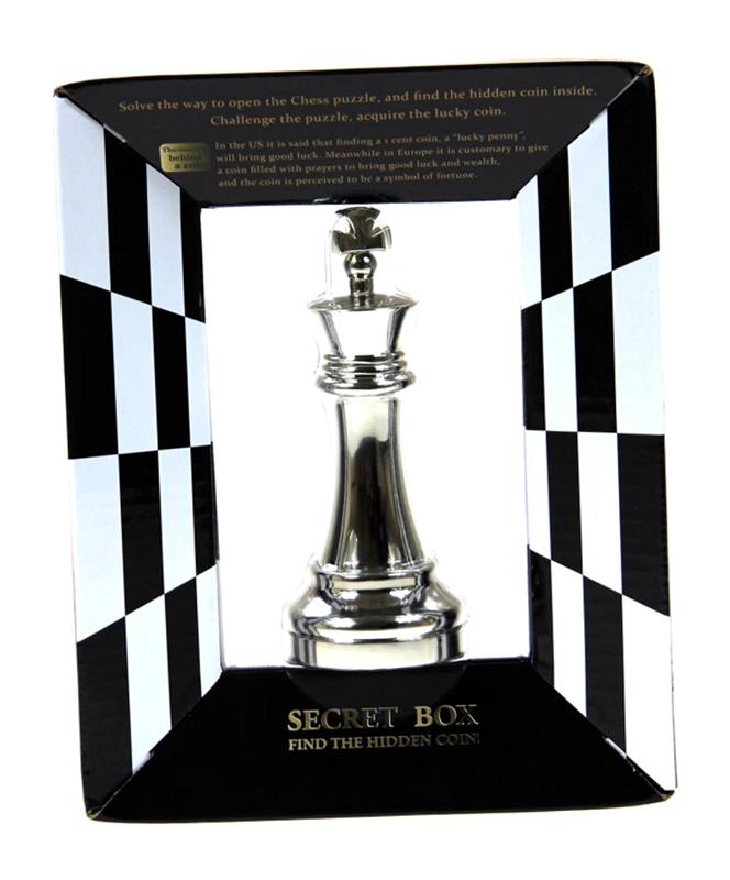 Łamigłówka Cast King Szachy Silver