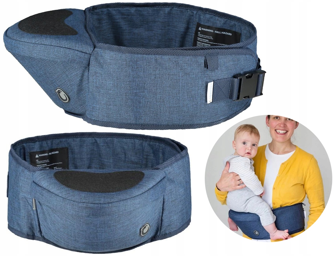 Hippychick Hipseat Nosidełko biodrowe Denim Blue