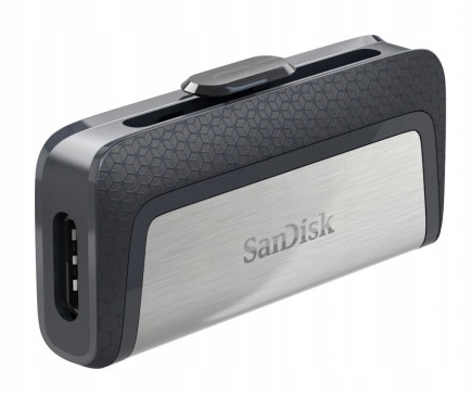 Szybki Pendrive SanDisk Dual Drive USB-C 128GB OTG Interfejs USB 3.1 USB 3.1 typ C