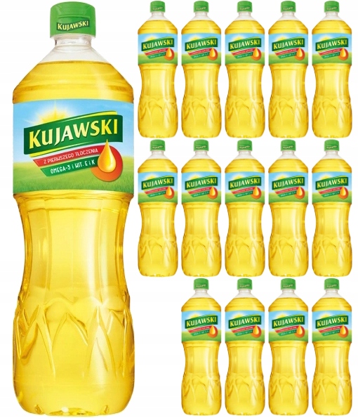 15 x 1L Olej Rzepakowy Kujawski