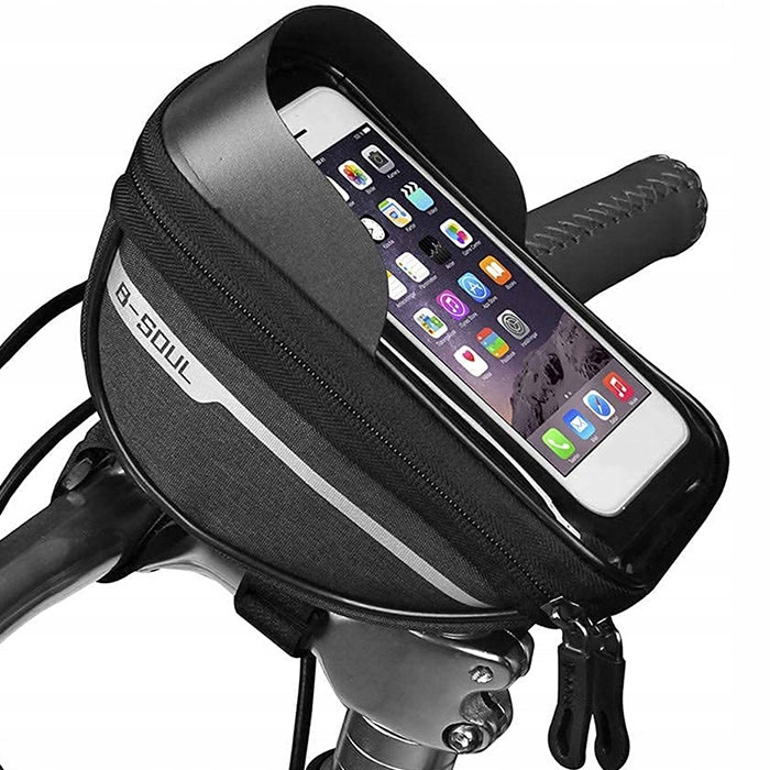 Torba, sakwa rowerowa na telefon, wodoodporna, na rzep, max. 6,8''