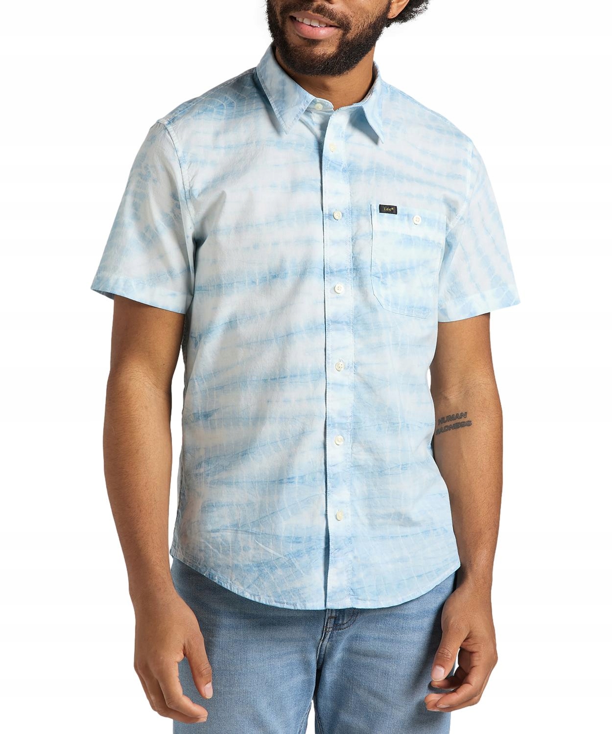 

Koszula Lee Ss Leesure L66GPNUY Ice Blue L