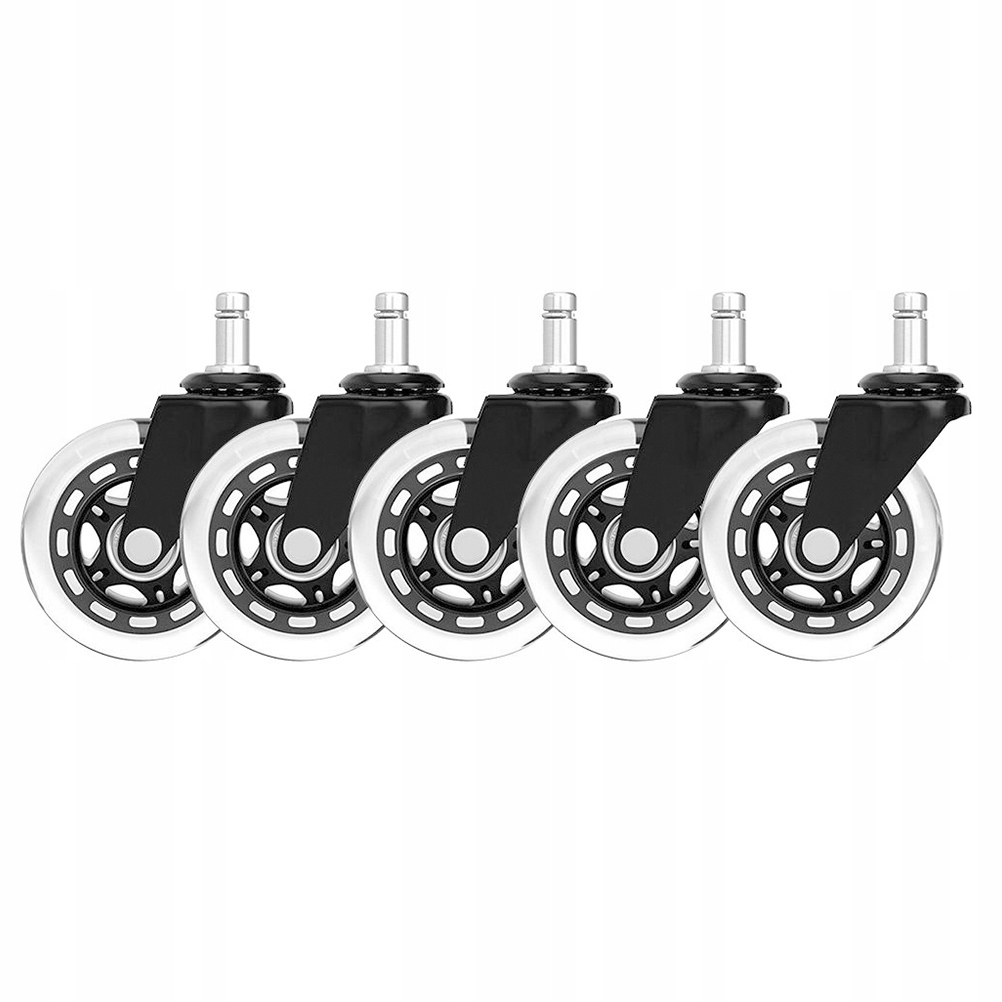 KOŁA KRZESŁA BIUROWEGO OBROTOWE DO KÓŁKA WÓZKA