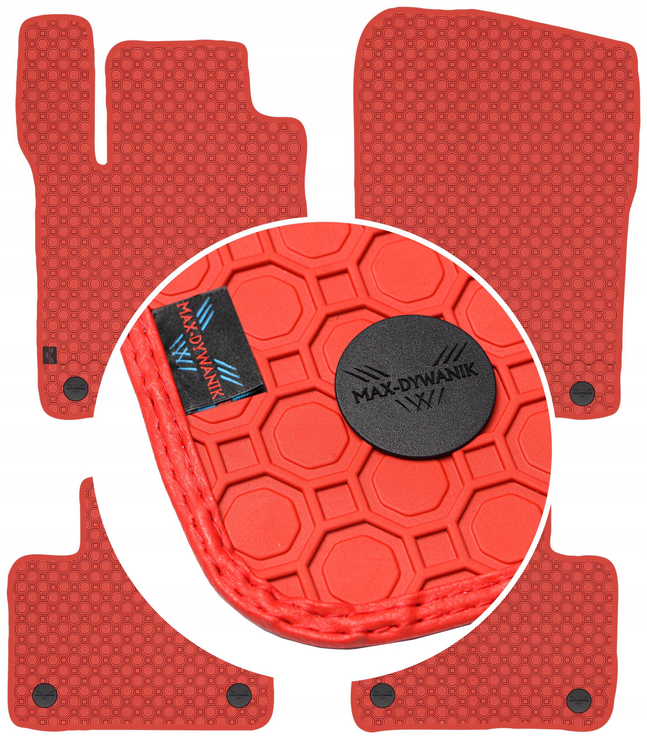 Mercedes Gls 5os 2015-2019 Koberce Červené