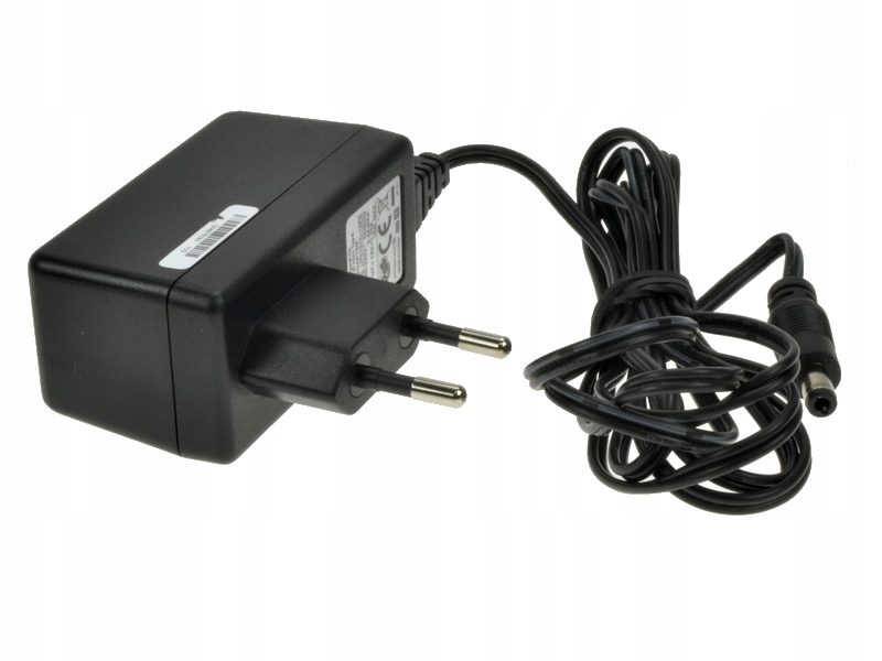 

Zasilacz wtyczkowy 12V DC 1,25A 100/240V Ac