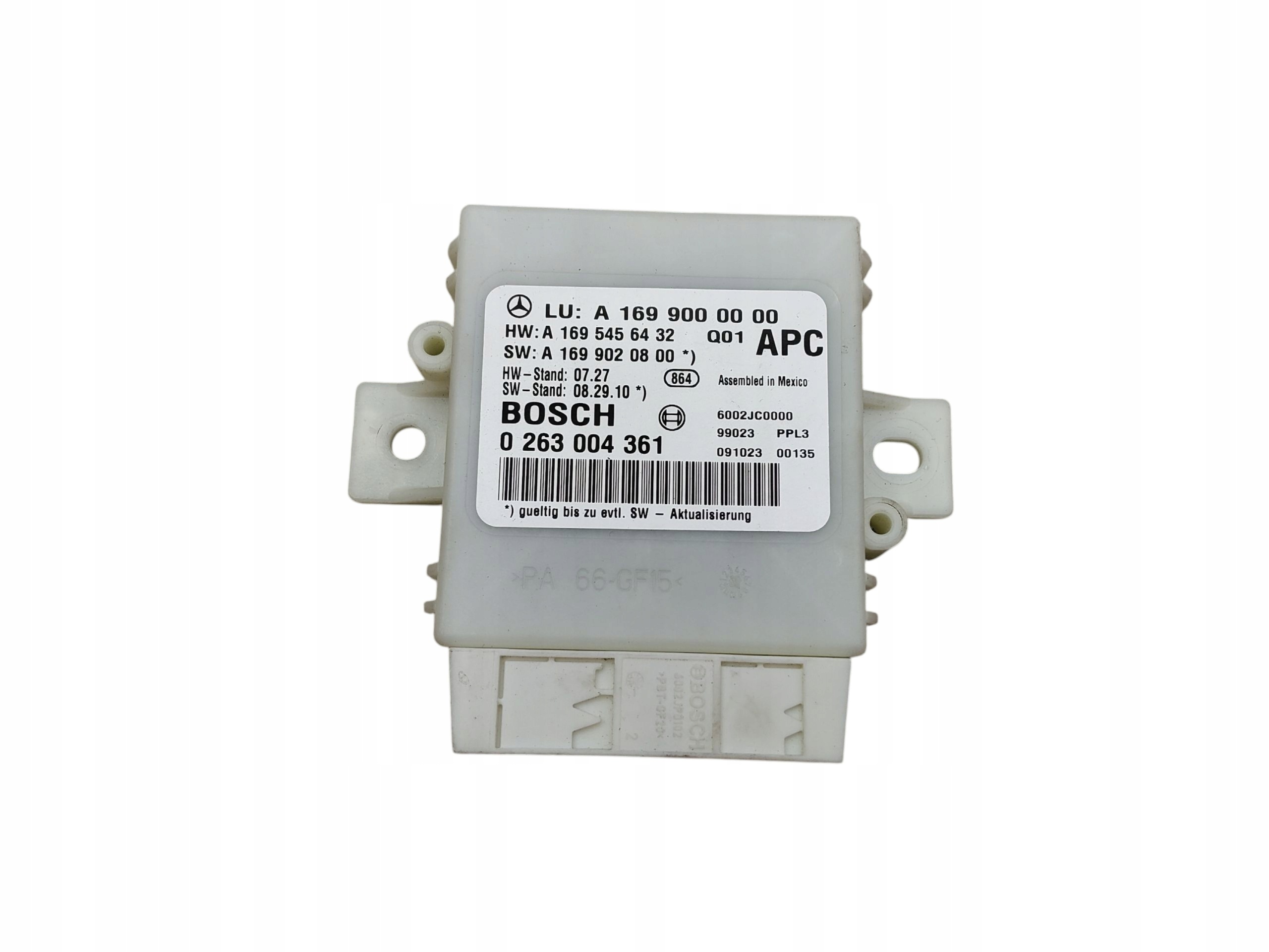control unit module PDC MERCEDES W245 W169 A1699000000
