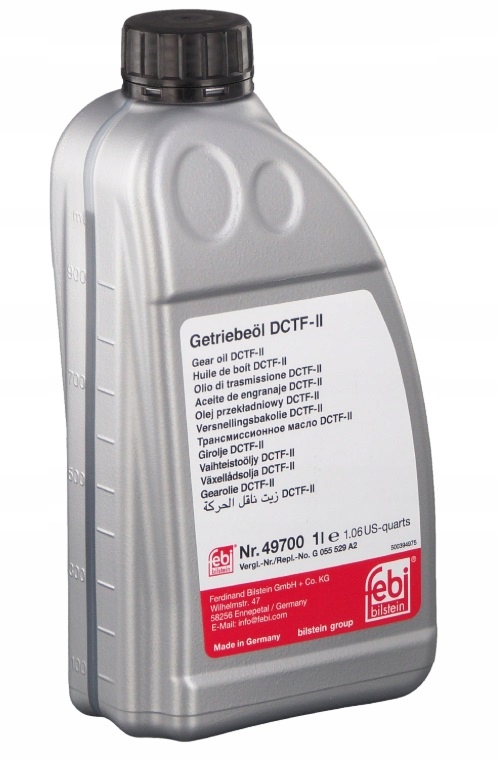 Olej przekładniowy ATF DCTF-2 Żółty 1L FEBI 49700