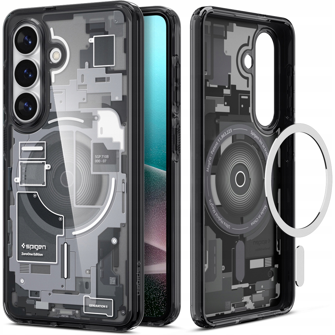 Pouzdro Spigen pro Galaxy S26, zadní kryt pro MagSafe, lehké, silné hybridní pouzdro