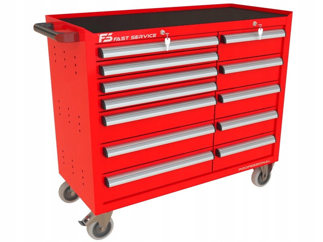 Wózek warsztatowy TRUCK z 12 szufladami PT-213-15
