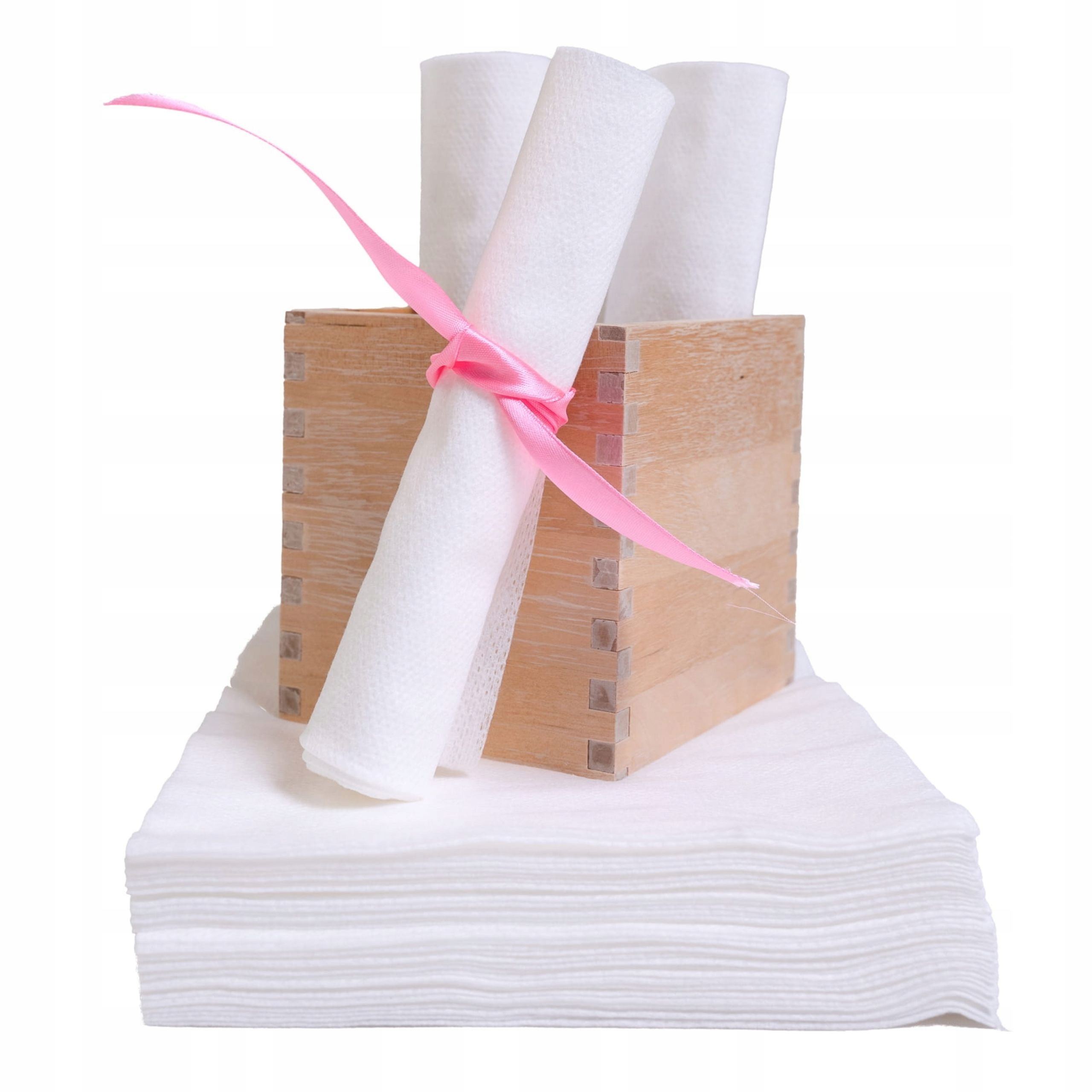 Jednorázové netkané síťované utěrky 70×40 cm 100 ks Qms Line Premium