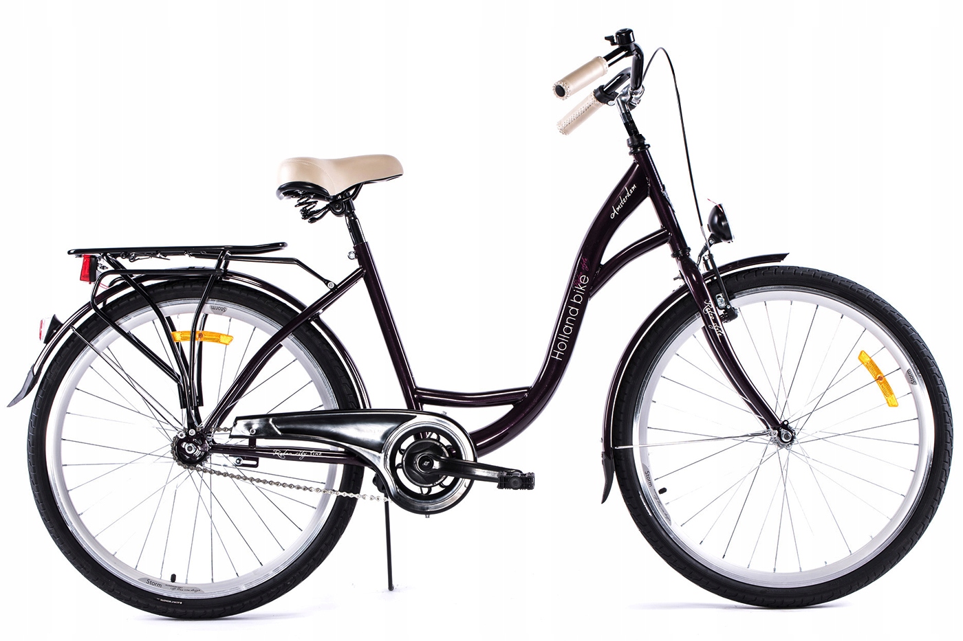 ROWER DAMSKI MIEJSKI 1 BIEGOWY DAMKA AMSTERDAM 28 6096241528513 13515109188 Allegro.pl