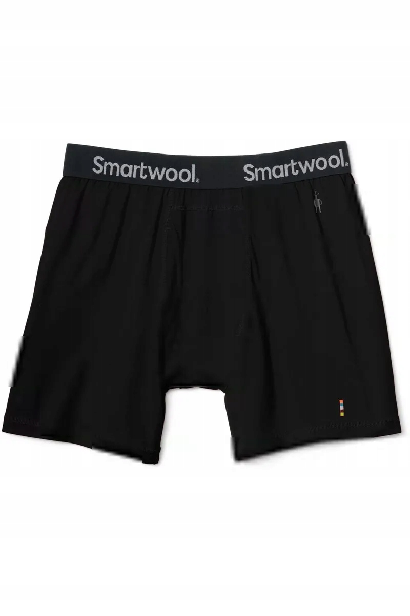 Termoaktivní boxerky Smartwool Merino Boxer Brief Boxed S černé