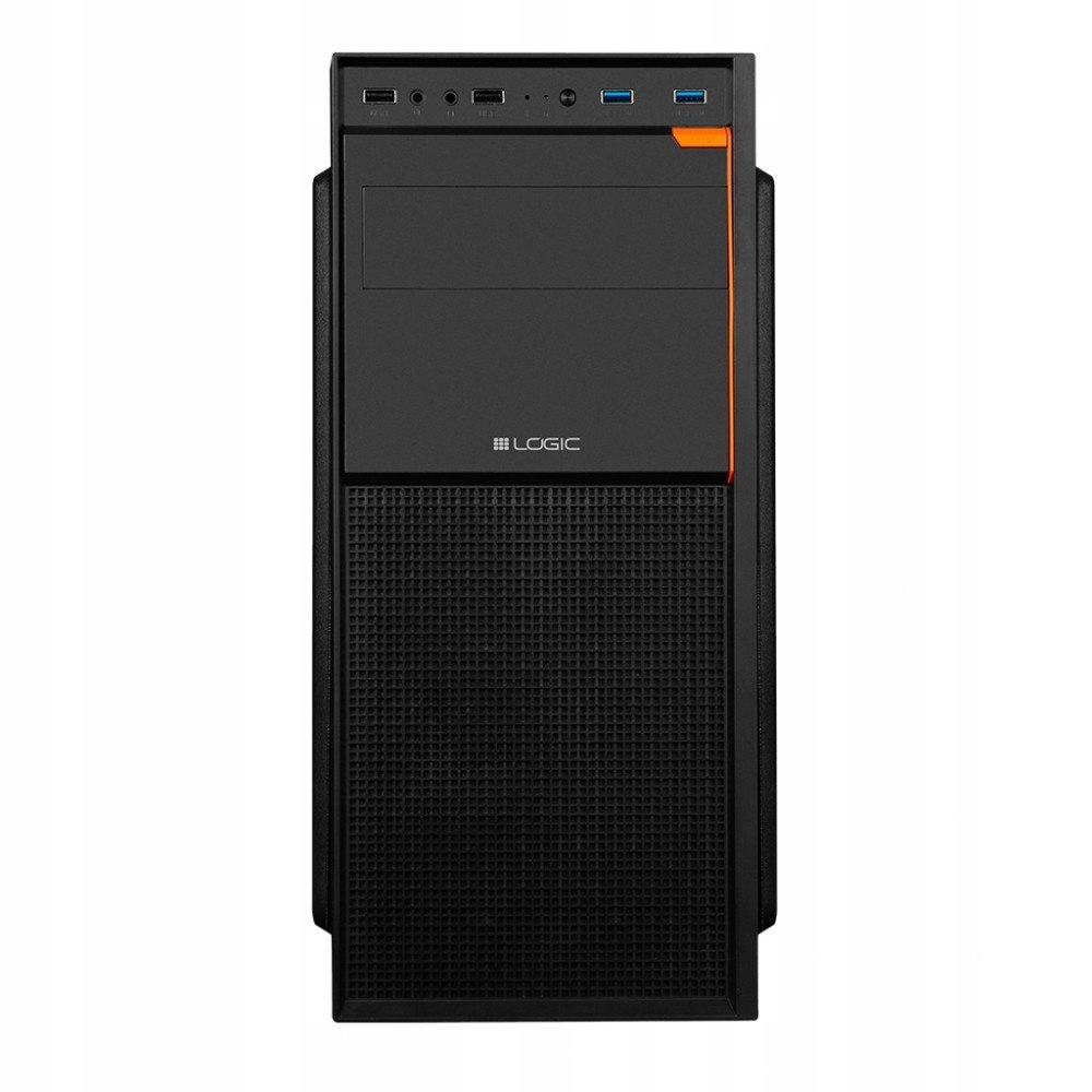 Počítačová Skříň J23 midi tower Atx 2x Usb 3.0 černá