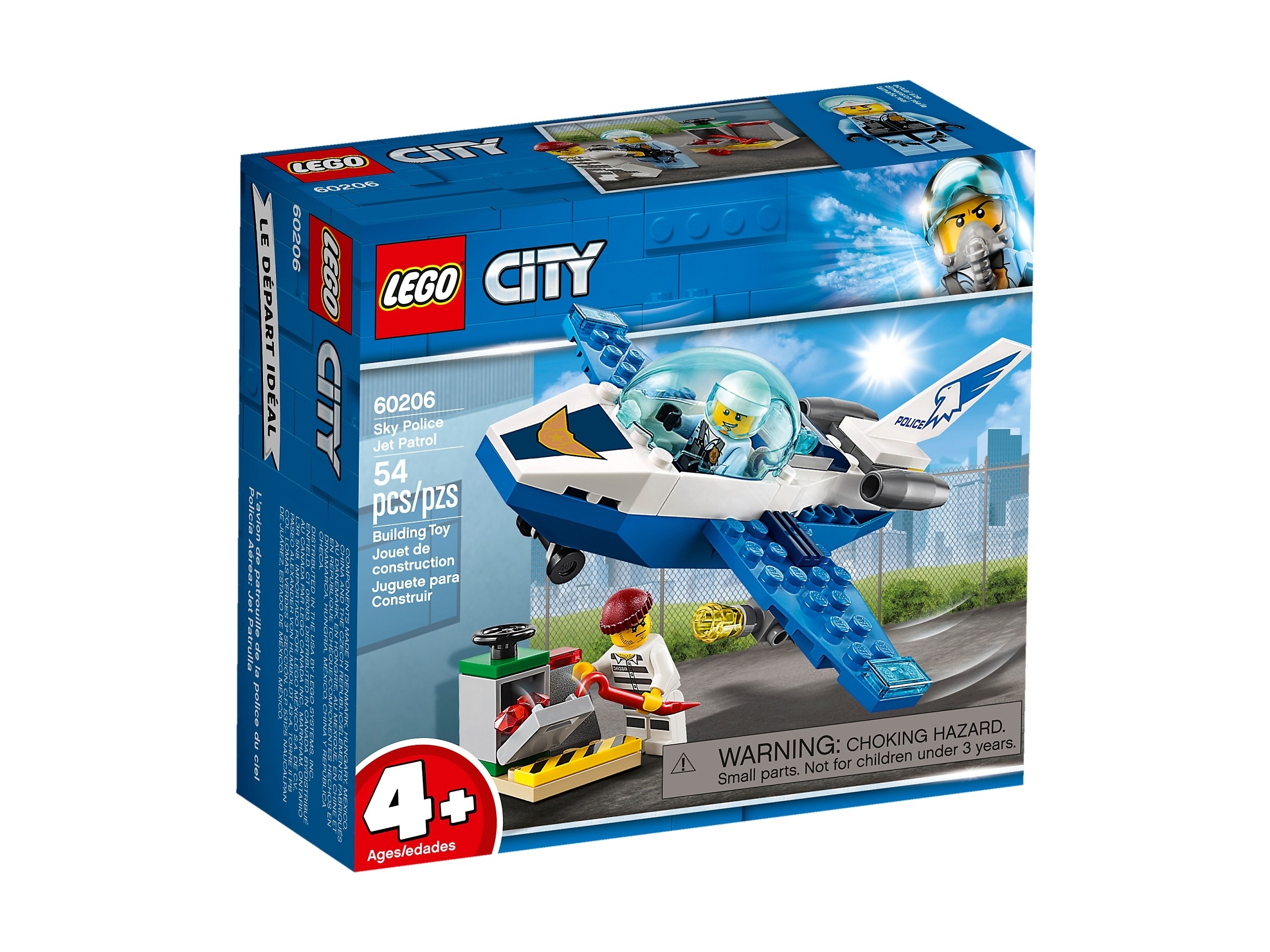 Lego City 60206 Policejní letecká hlídka Nové
