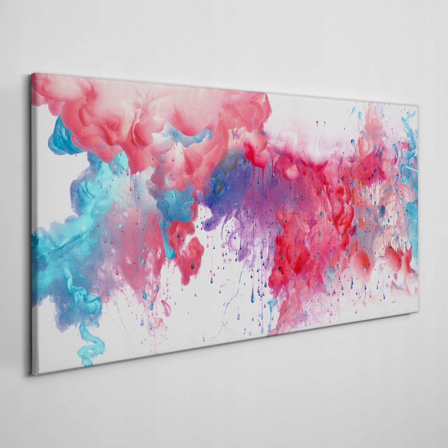 

Obraz ścienny na płótnie Kapiące chmury 140x70 cm