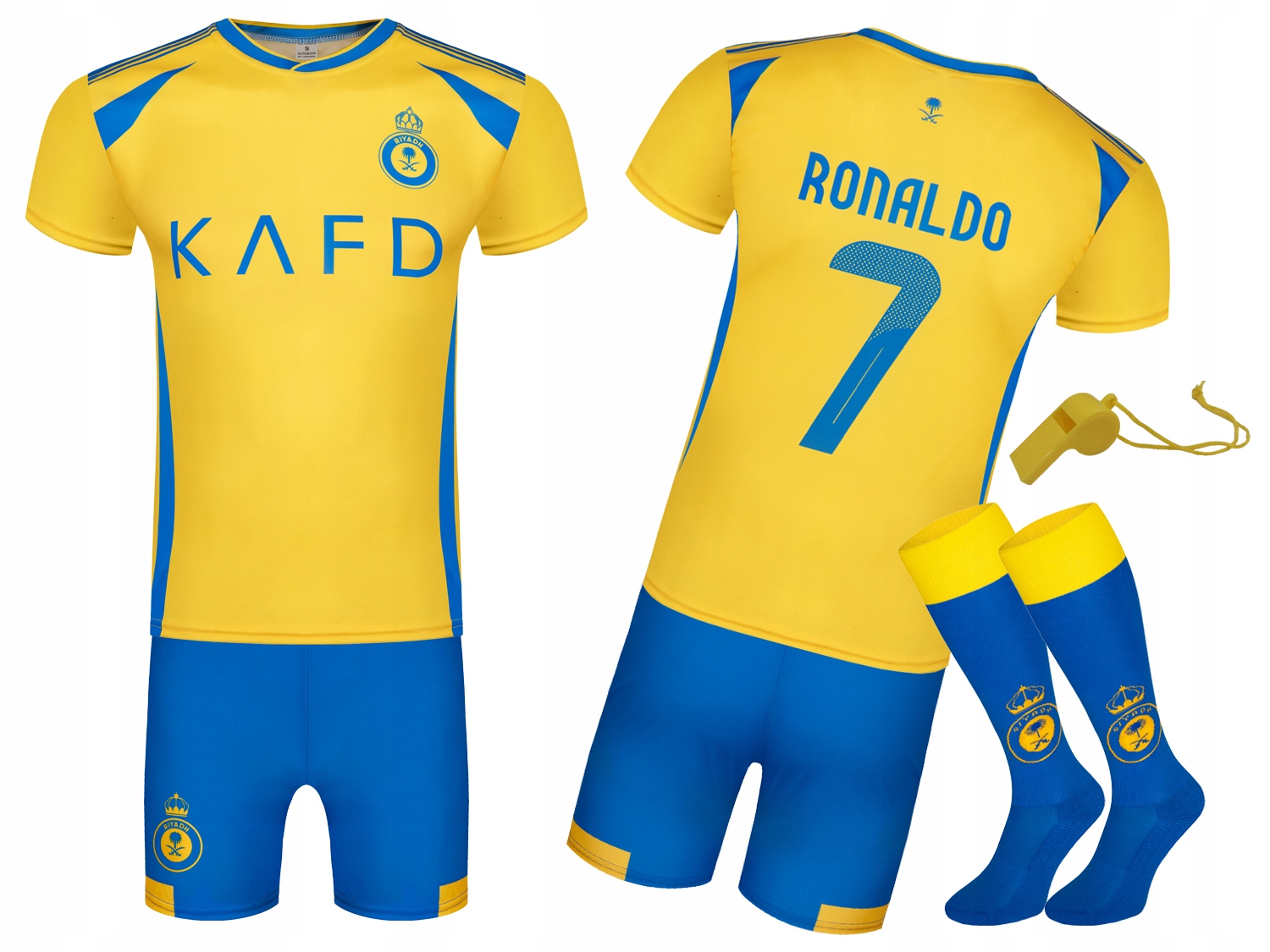 Strój Piłkarski getry Ronaldo Al-nassr rozmiar 122