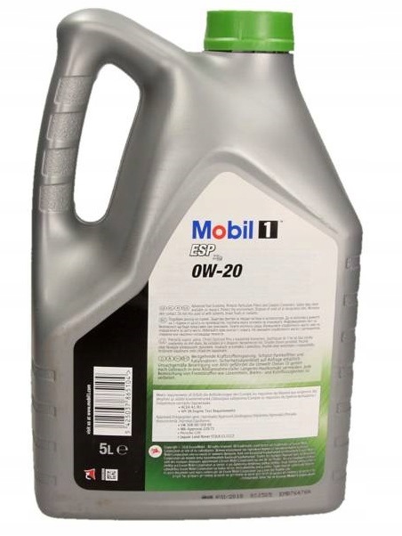 Mobil 1 Esp X2 0W-20 5L – syntetický motorový olej (508/509)