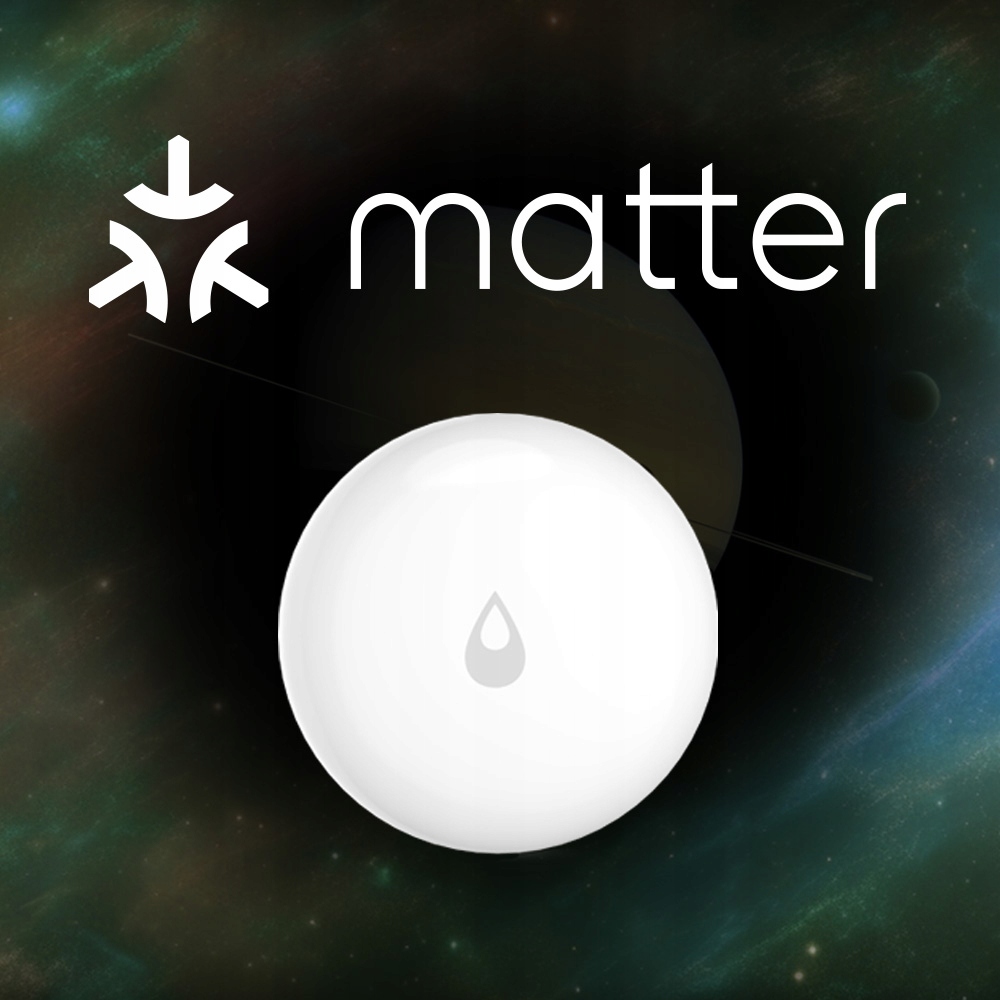 AQARA BEZPRZEWODOWY CZUJNIK ZALANIA WYCIEKU WODY WERSJA EU ZIGBEE MATTER Cechy dodatkowe łączność z bluetooth